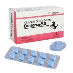 Cenforce-50 Sildenafil Citrate Tablets